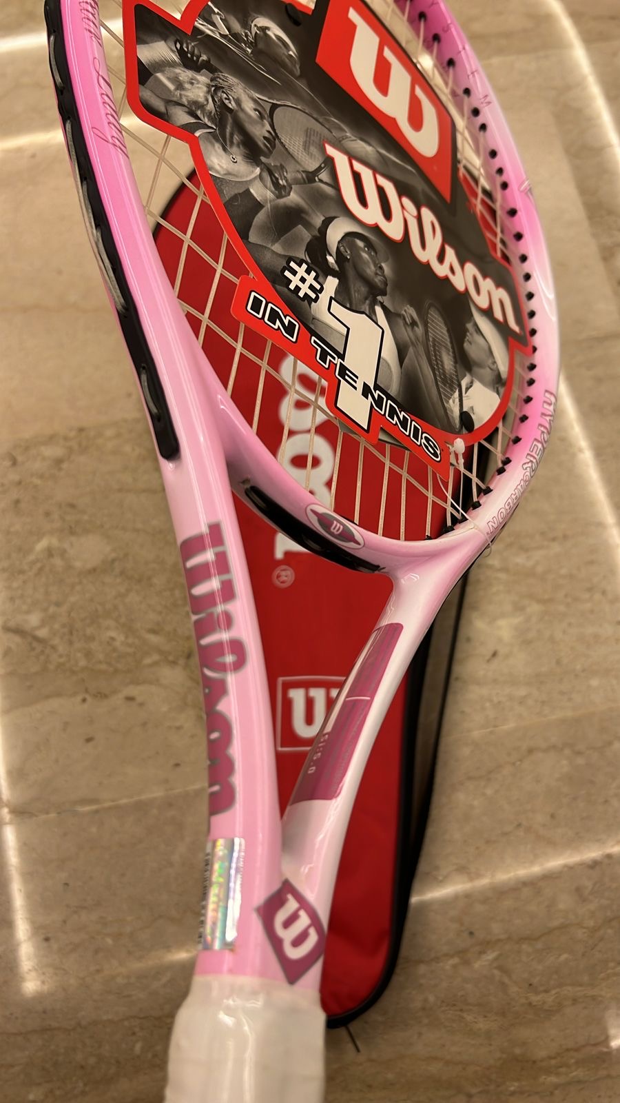 raquettes de tennis WILSON Rose 218,5 g