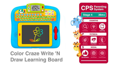 Color Craze Write 'N Draw Learning Board -winfun