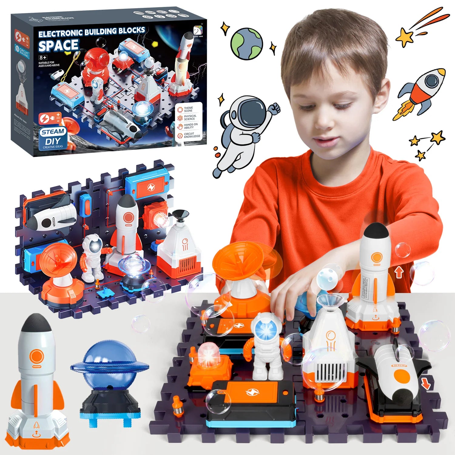 Electronic Building Blocks Space