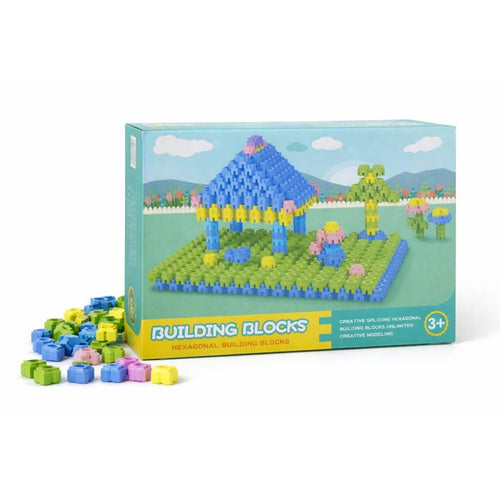 Blocs de Construction Hexagonaux – Assemblage Créatif dès 3 Ans