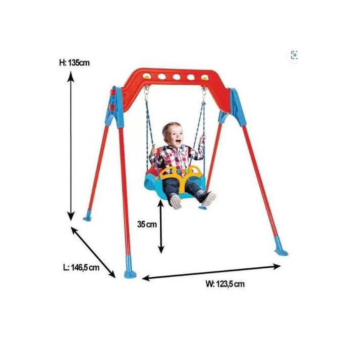 Pilsan Samba A-Frame Swing Set with Chain
