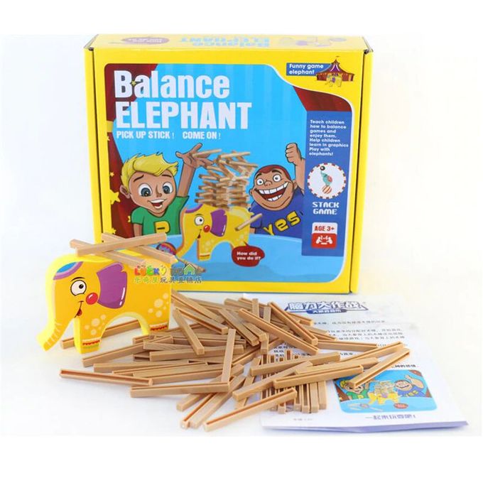 balance éléphant– 60 pièces