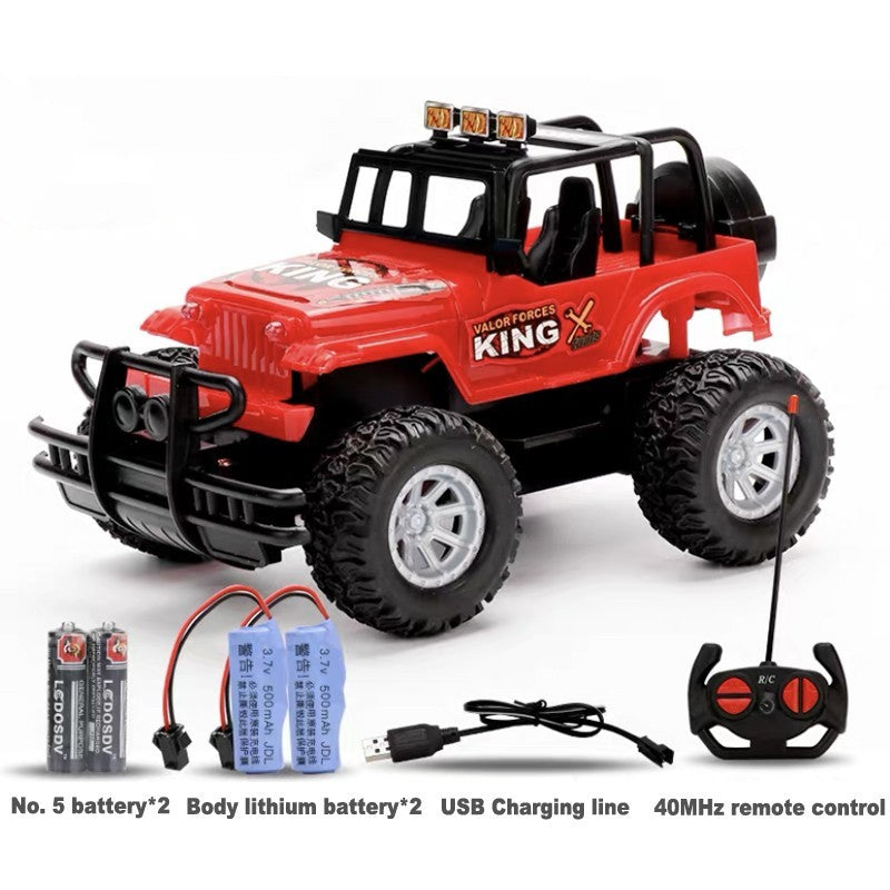 Voiture jouet télécommandée avec charge USB – Jouets pour enfants, garçons