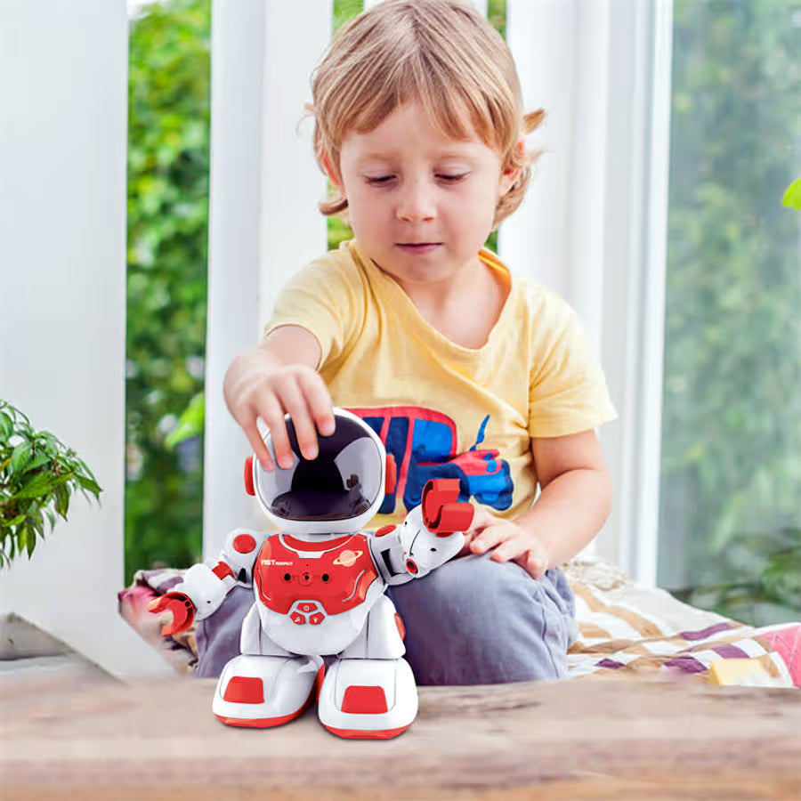Robot télécommandé intelligent pour astronaute - Blanc Rouge Ofer-269