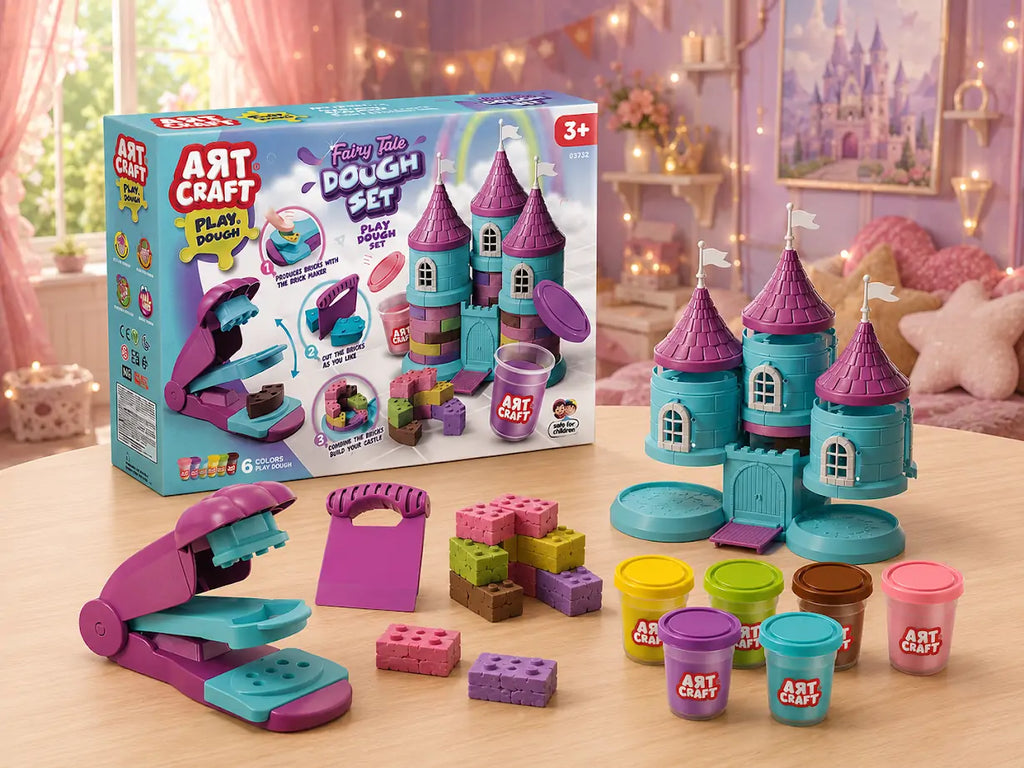 Ensemble de modelage de pâte à modeler Dede Art Craft Fairy Tale.