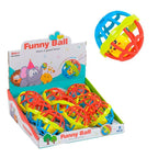 Balle Hochet Sensorielle Funny Ball dès 6 Mois