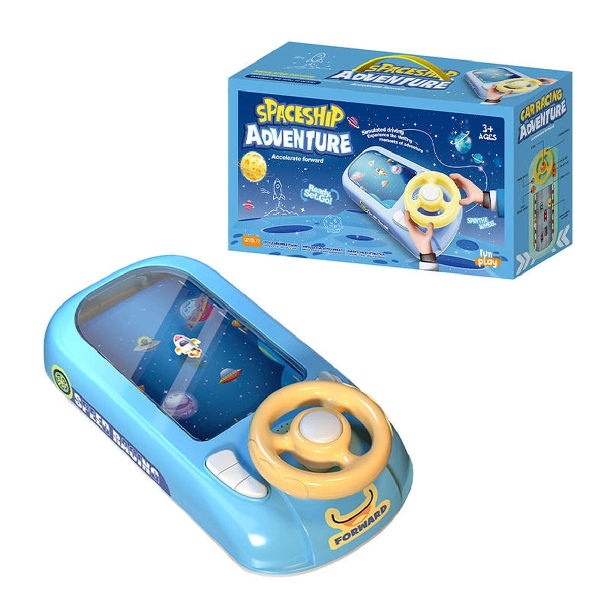 Volant de Conduite Simulée Ready Set Go – Jeu de Course Lumineux dès 3 Ans