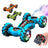 Voiture RC 4x4 Transformable avec Effets LED et Spray
