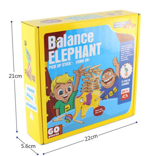 balance éléphant– 60 pièces