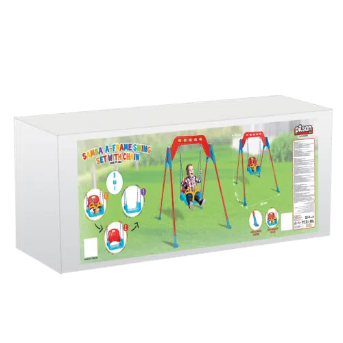 Pilsan Samba A-Frame Swing Set with Chain