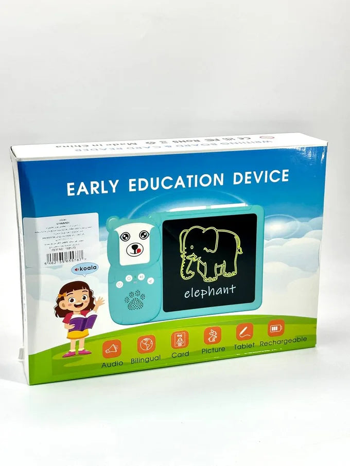 Tablette Éducative Enfant avec Cartes Interactives – Arabe / Français / Anglais