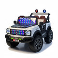 Voiture Électrique Mercedes Police 12V – 4x4 Off-Road- Blanc