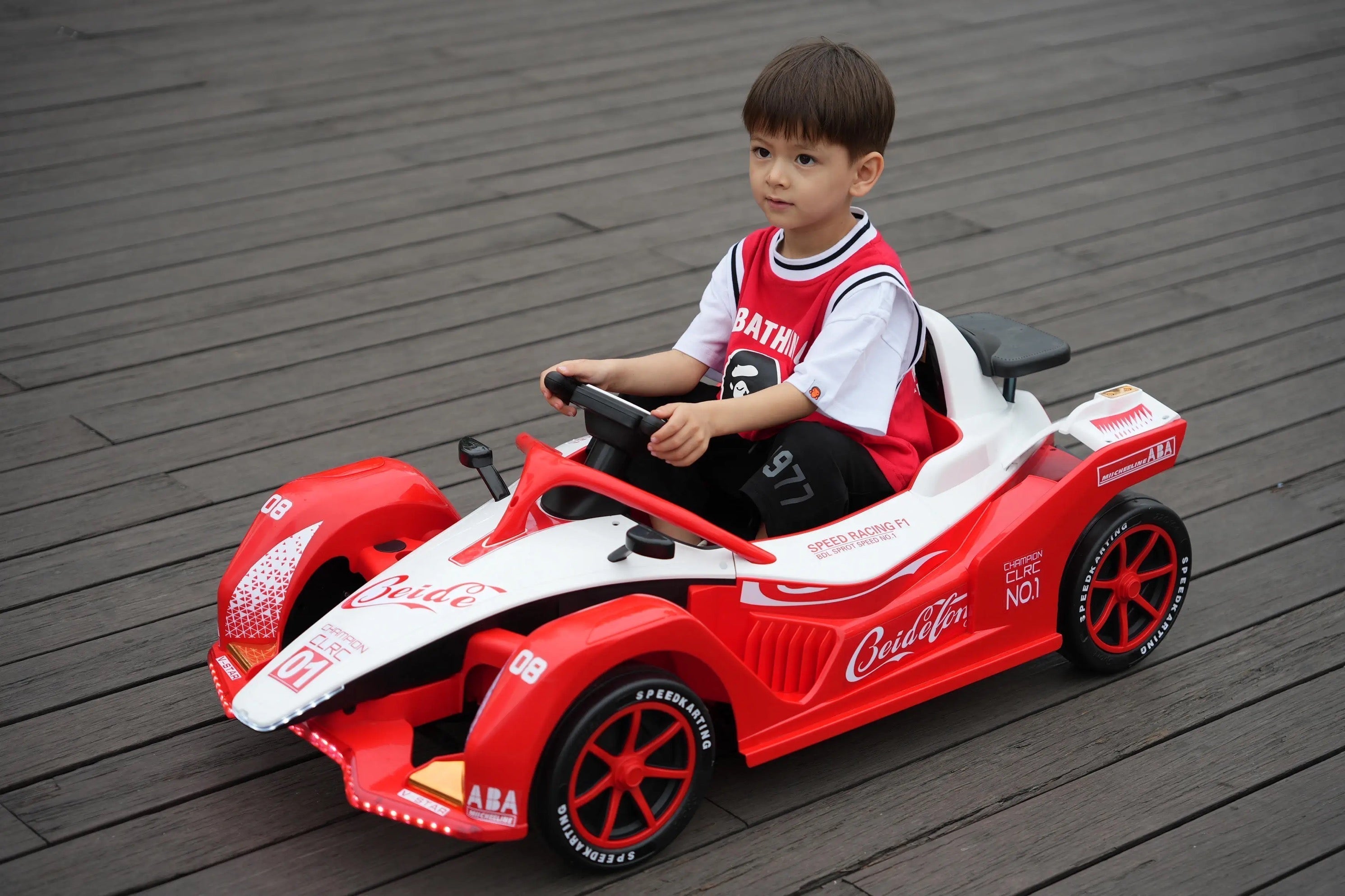 Voiture Formula 1 Électrique 2025 12V Rouge