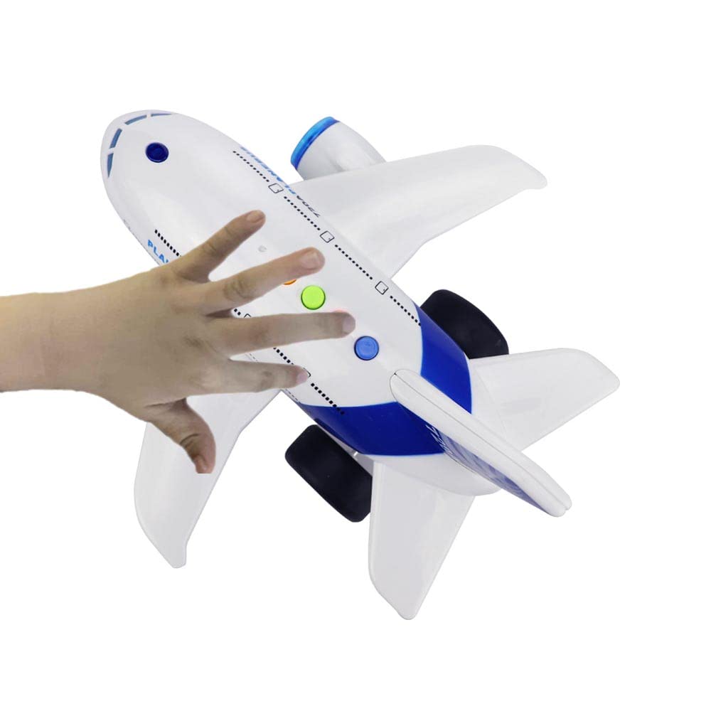 Avion Jouet Lumières & Sons – Démarrage Moteurs & Annonces de Vol