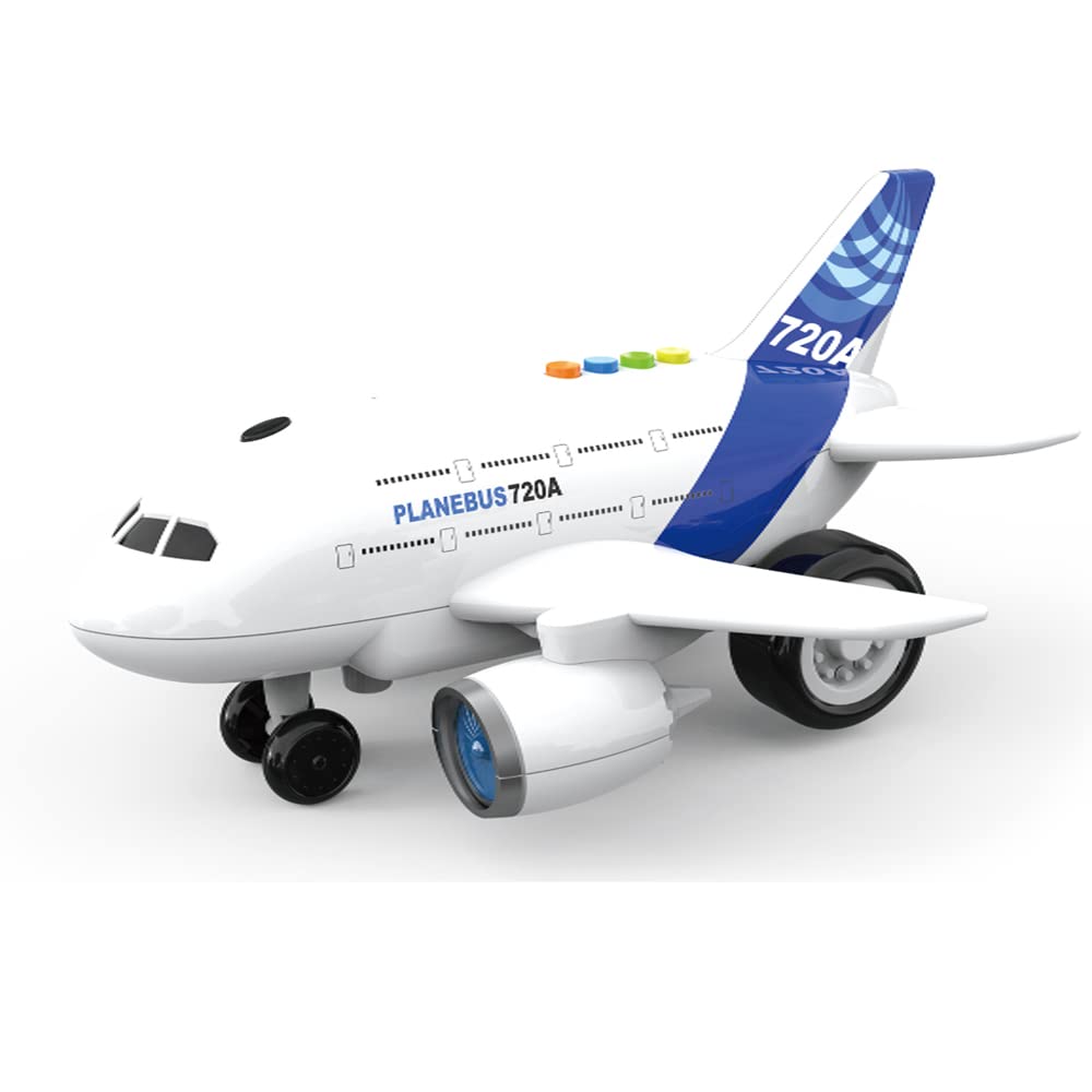 Avion Jouet Lumières & Sons – Démarrage Moteurs & Annonces de Vol