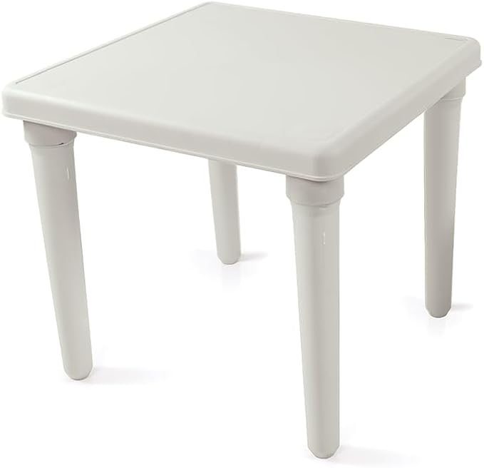 Dolu Toys "Study Time" plastic table and two chairs set in blue and yellow.