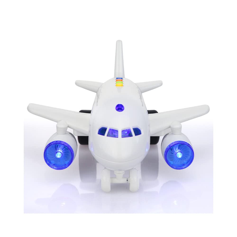 Avion Jouet Lumières & Sons – Démarrage Moteurs & Annonces de Vol