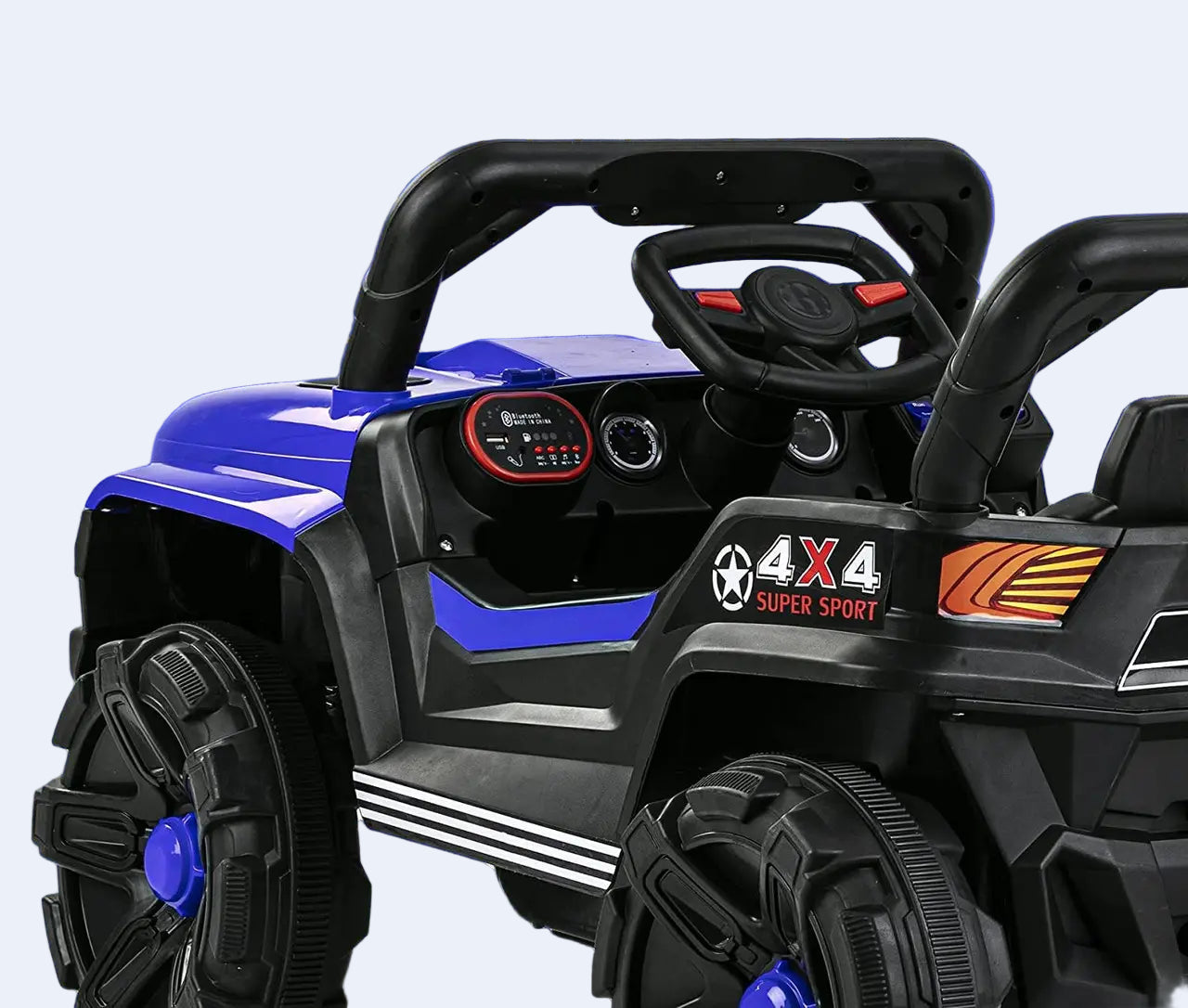 Jeep Électrique Enfant 4 Roues 12 V – Bleu