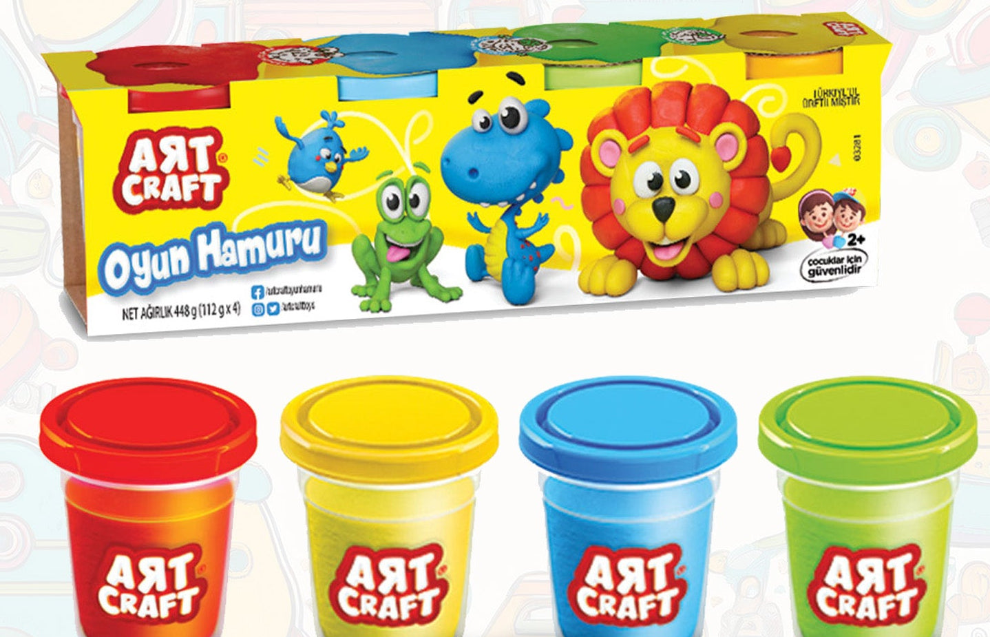 Ensemble de pâte à modeler pour enfants