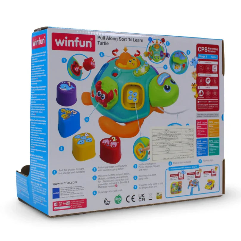 Tortue d’activités bilingue – Winfun