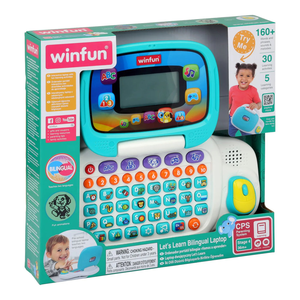 Let's Learn Bilingual Laptop -winfun