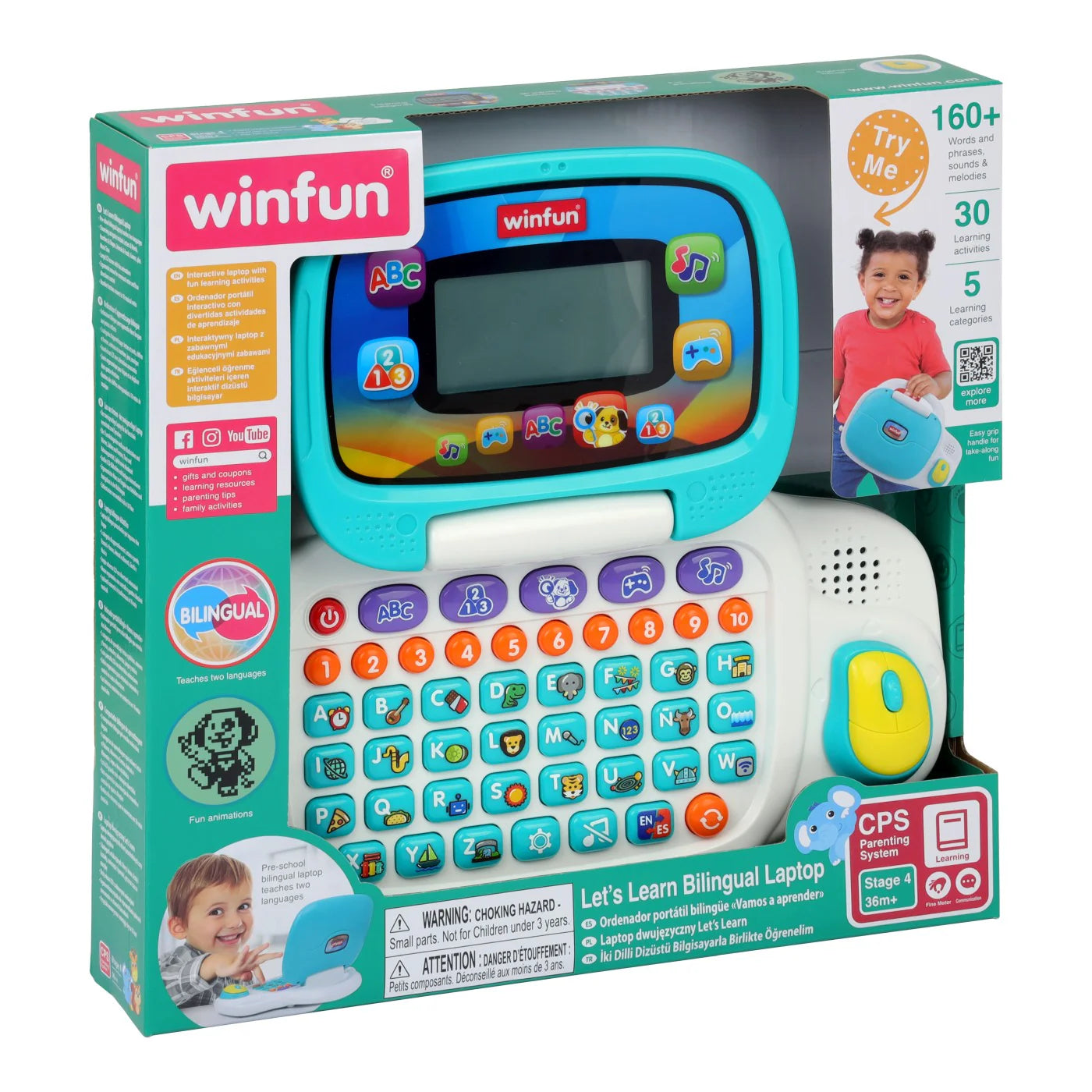 Let's Learn Bilingual Laptop -winfun