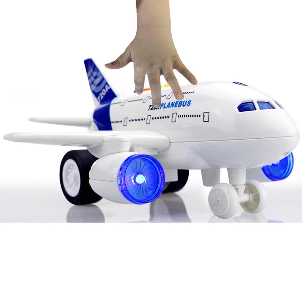 Avion Jouet Lumières & Sons – Démarrage Moteurs & Annonces de Vol