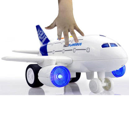 Avion Jouet Lumières & Sons – Démarrage Moteurs & Annonces de Vol