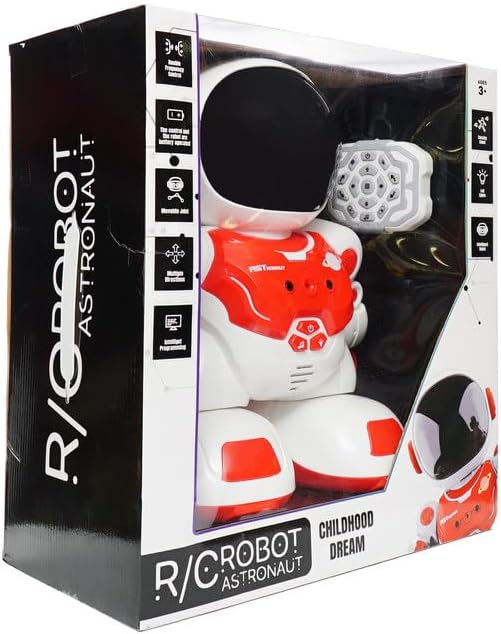 Robot télécommandé intelligent pour astronaute - Blanc Rouge Ofer-269