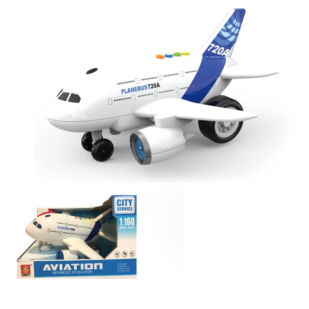 Avion Jouet Lumières & Sons – Démarrage Moteurs & Annonces de Vol