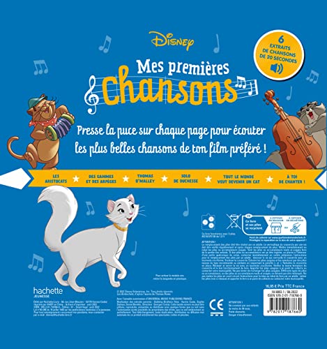 LES ARISTOCHATS - Mes Premières Chansons - Livre sonore - Disney