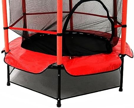 Trampoline Enfant 140 cm avec Filet de Sécurité – Intérieur & Extérieur