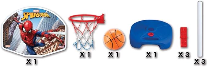 basketball set -spider man