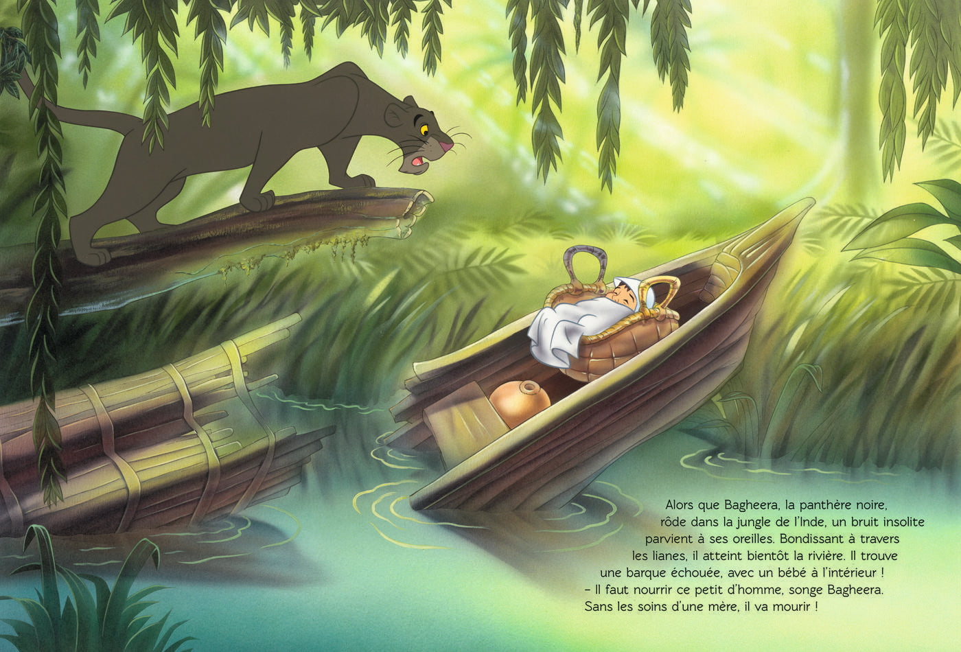 Disney – Le Livre de la Jungle | Grand Livre Illustré pour Enfants