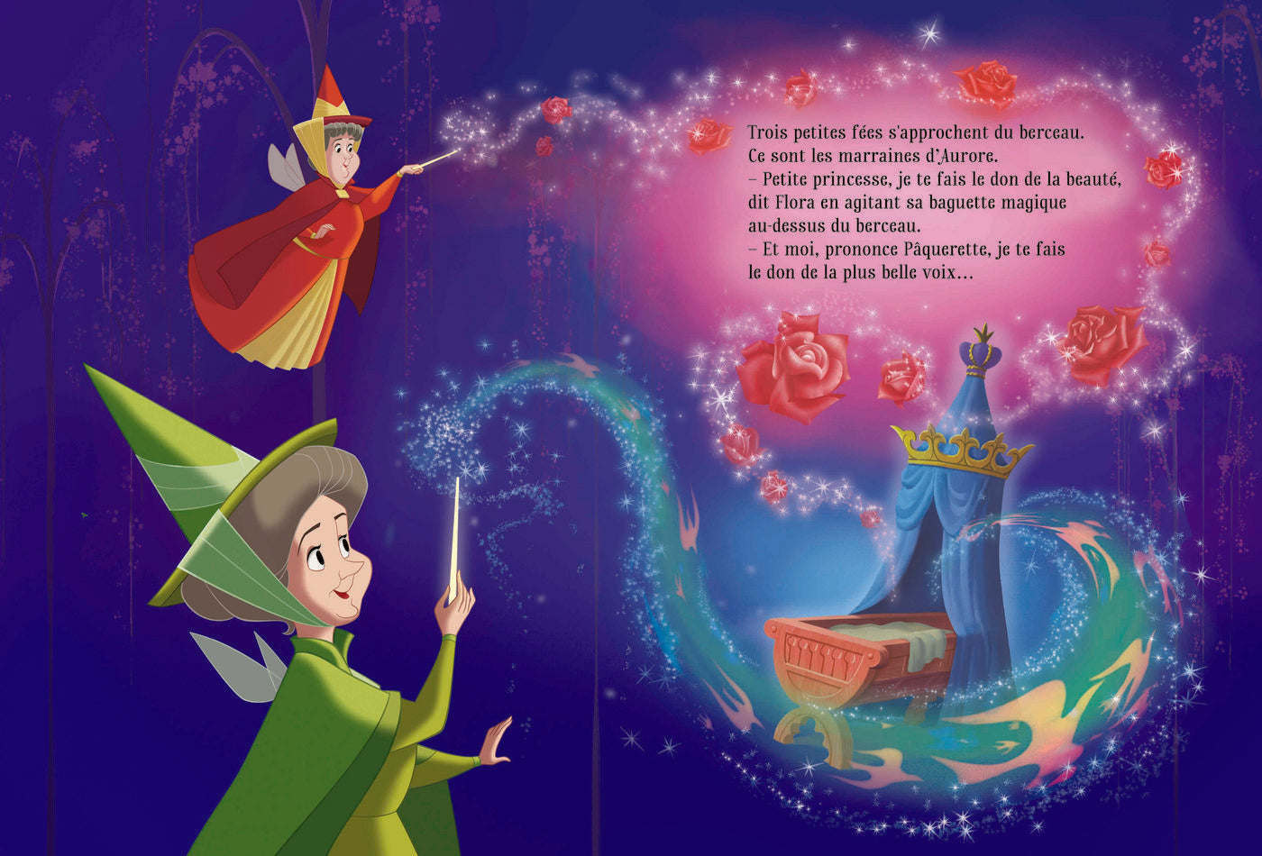 Disney Princesses – La Belle au Bois Dormant | Grand Livre Illustré