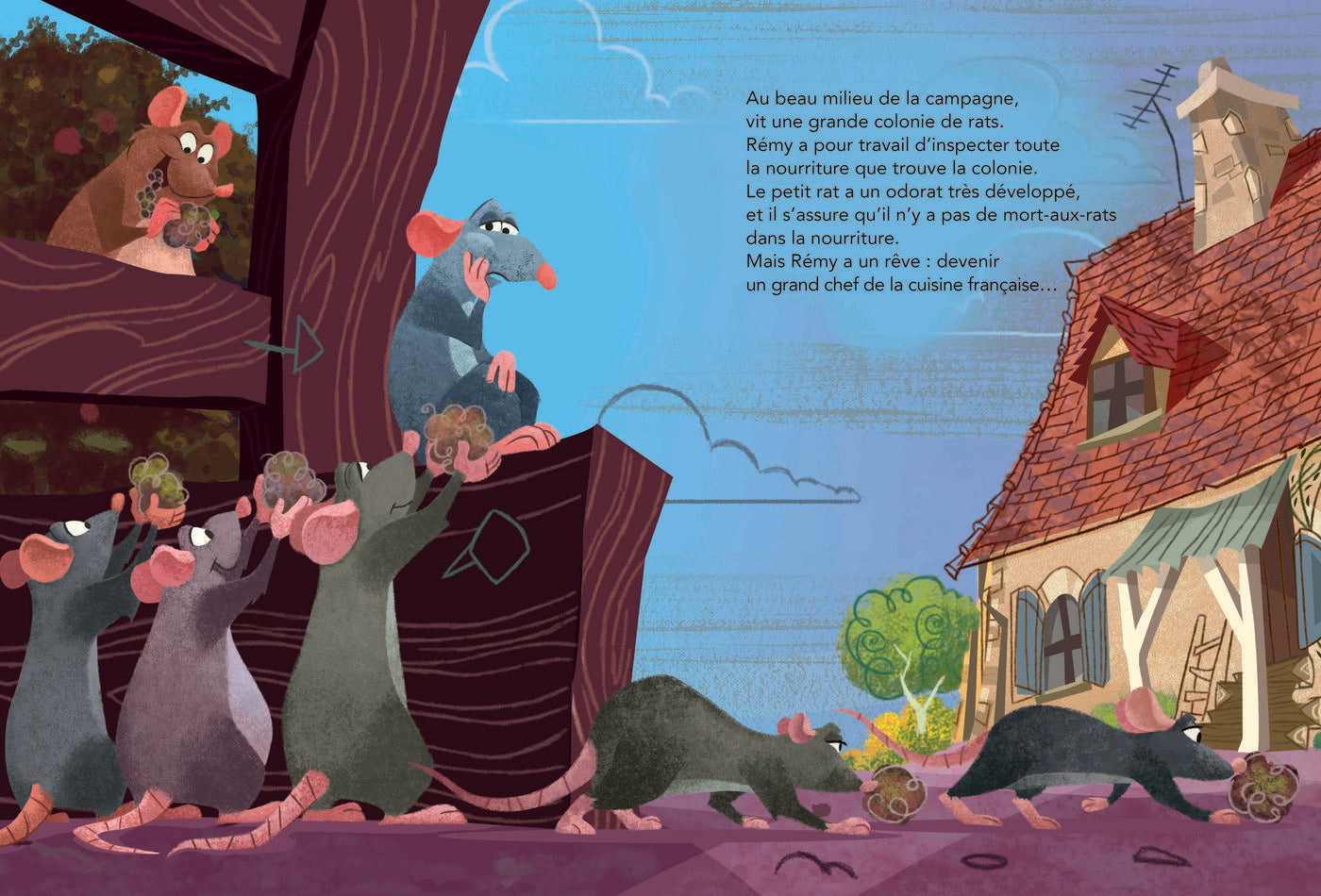 Disney Pixar Ratatouille – Grand Livre Illustré pour Enfants