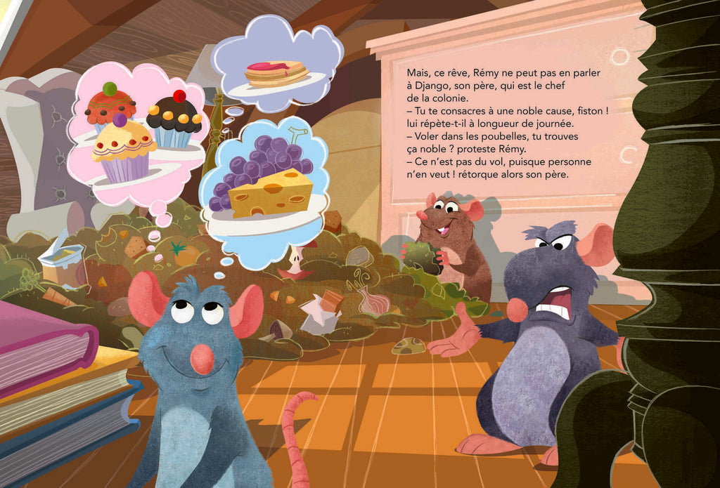 Disney Pixar Ratatouille – Grand Livre Illustré pour Enfants