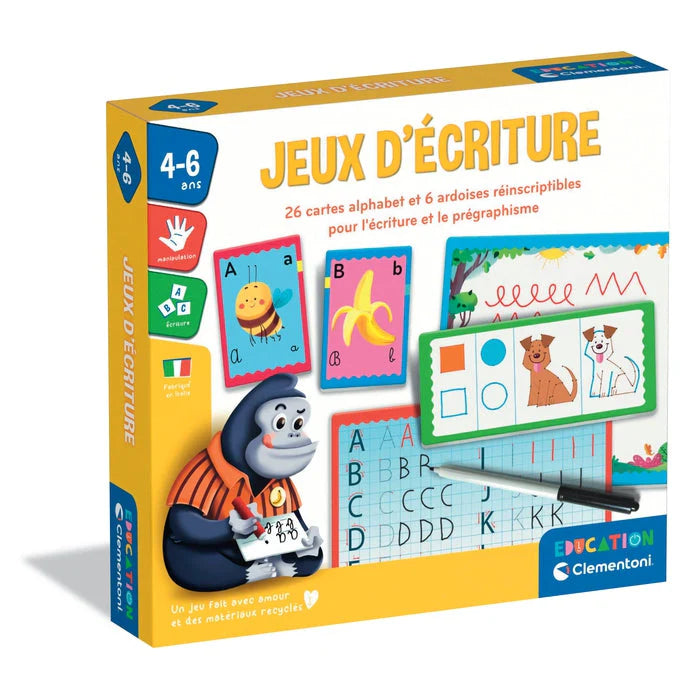 JEU ÉDUCATIF JEU D’ÉCRITURE-CLEMENTONI