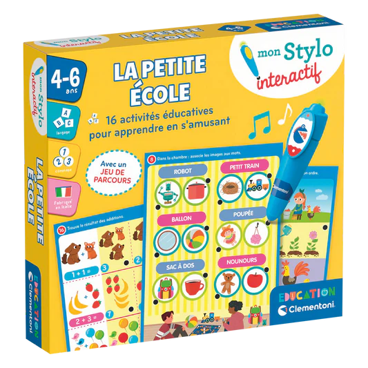 CLEMENTONI - Mon stylo interactif - La petite école