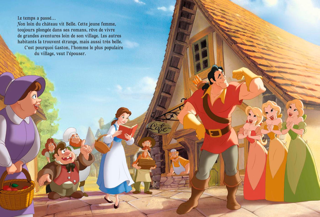 Disney – La Belle et la Bête | Grand Livre Illustré pour Enfants