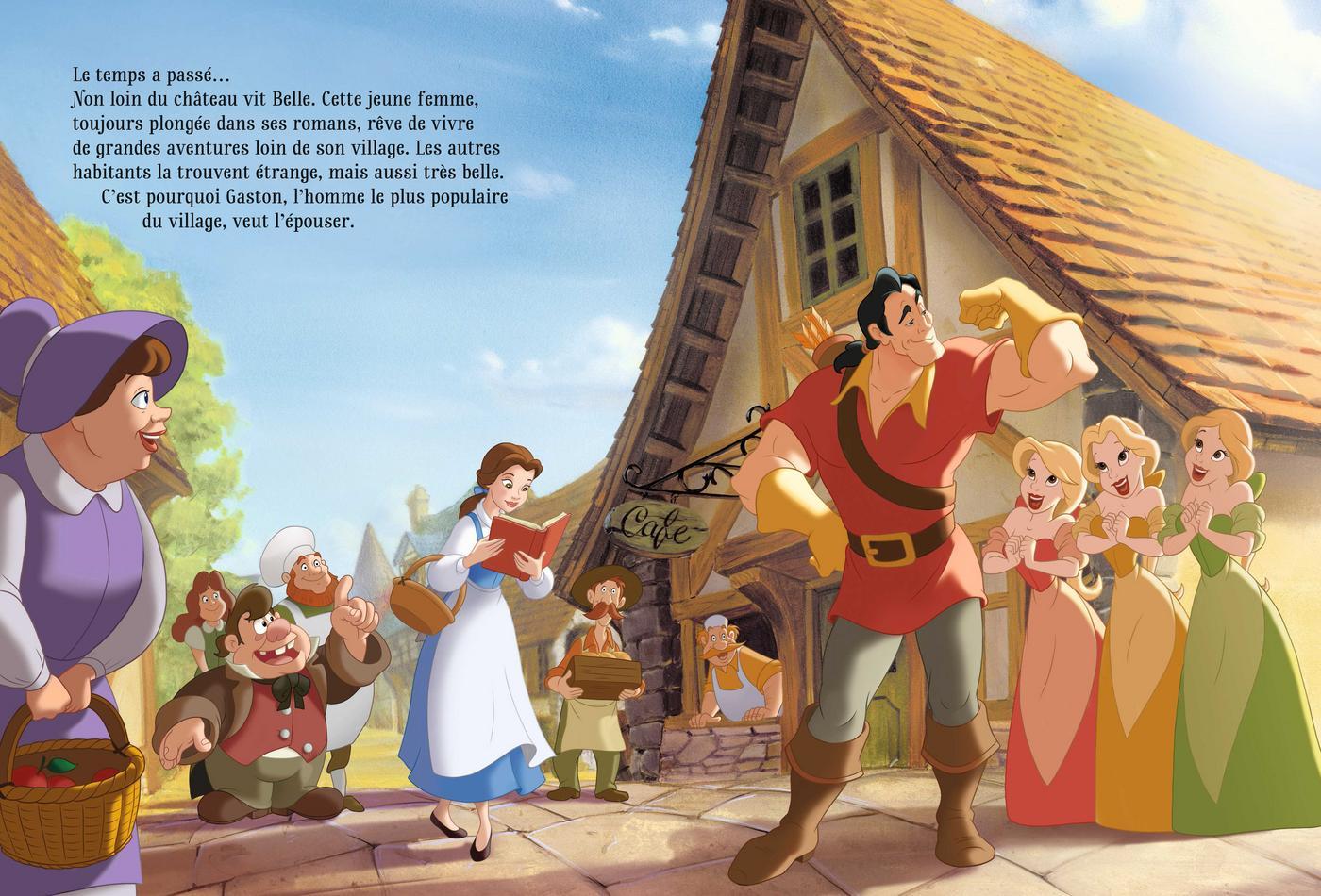 Disney – La Belle et la Bête | Grand Livre Illustré pour Enfants
