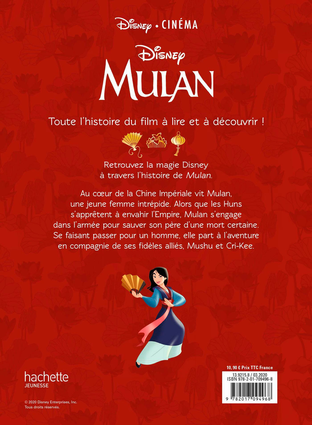 Livre Disney Mulan – Le Grand Conte Classique Illustré