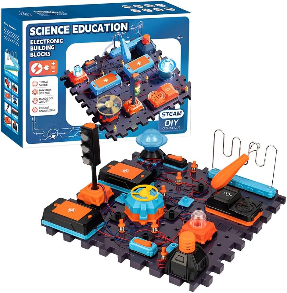 Coffret Circuits Électroniques STEM dès 8 Ans