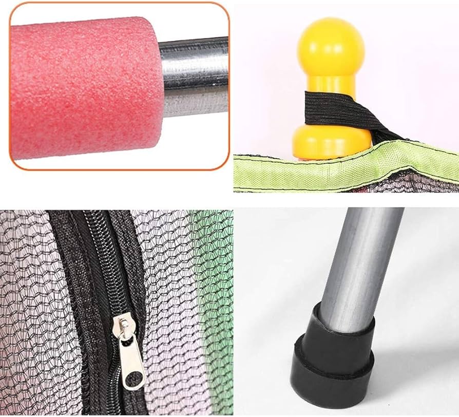 Trampoline Enfant 1,4 m avec Filet de Sécurité & Pieds en U