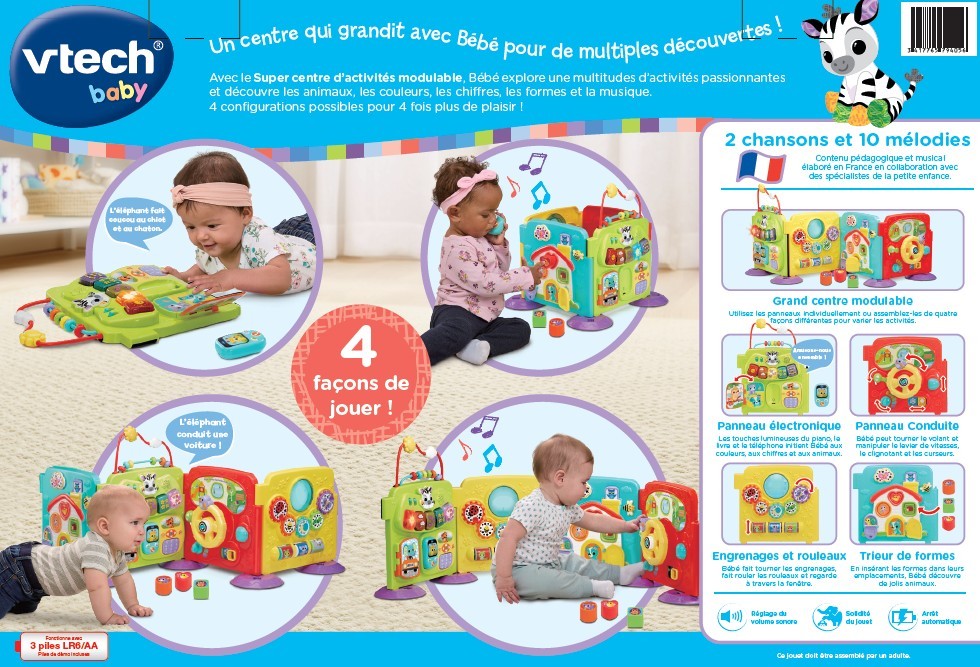 Super centre d'activités modulable