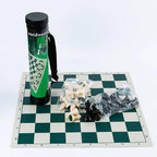Tapis d'Échecs Enroulable Grand Format avec Tube