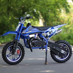 Moto Cross Électrique Enfant 36V – Dirt Bike N°87 avec Frein à Disque - Bleu