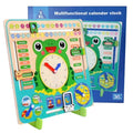 Calendrier & Horloge Éducatifs Multifonction dès 36 Mois