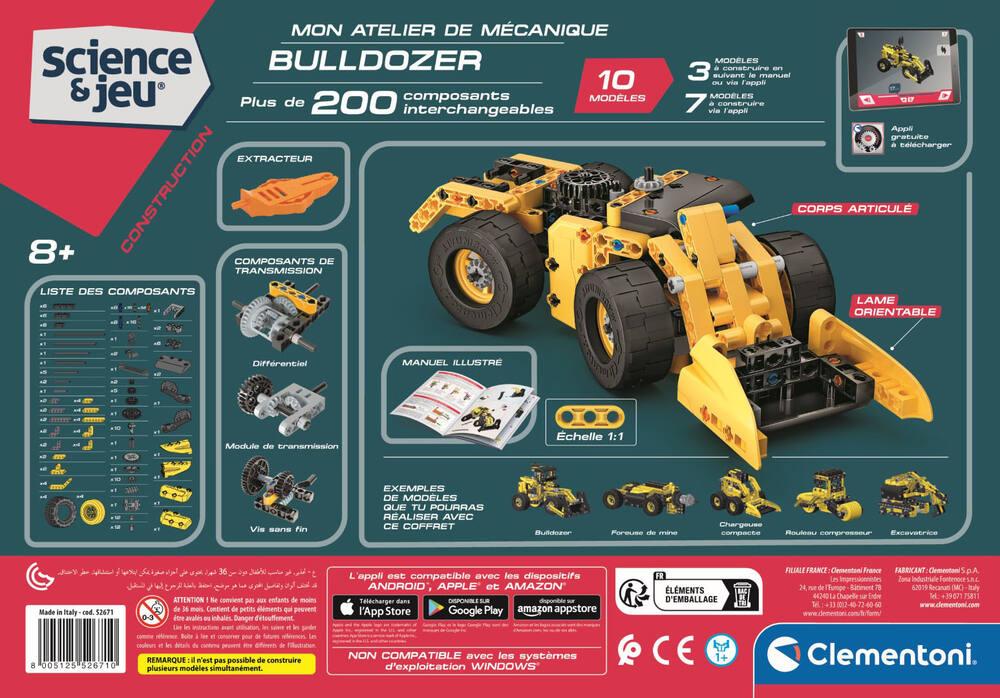 Clementoni Science & Jeu Construction Bulldozer