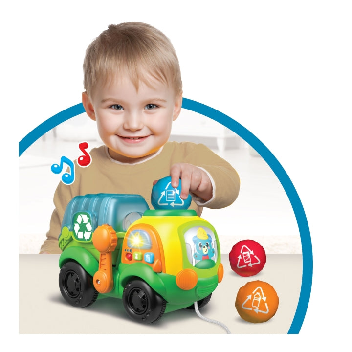 Camion de Recyclage Écologique à Tirer